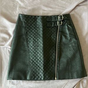 H&M Leather Skirt